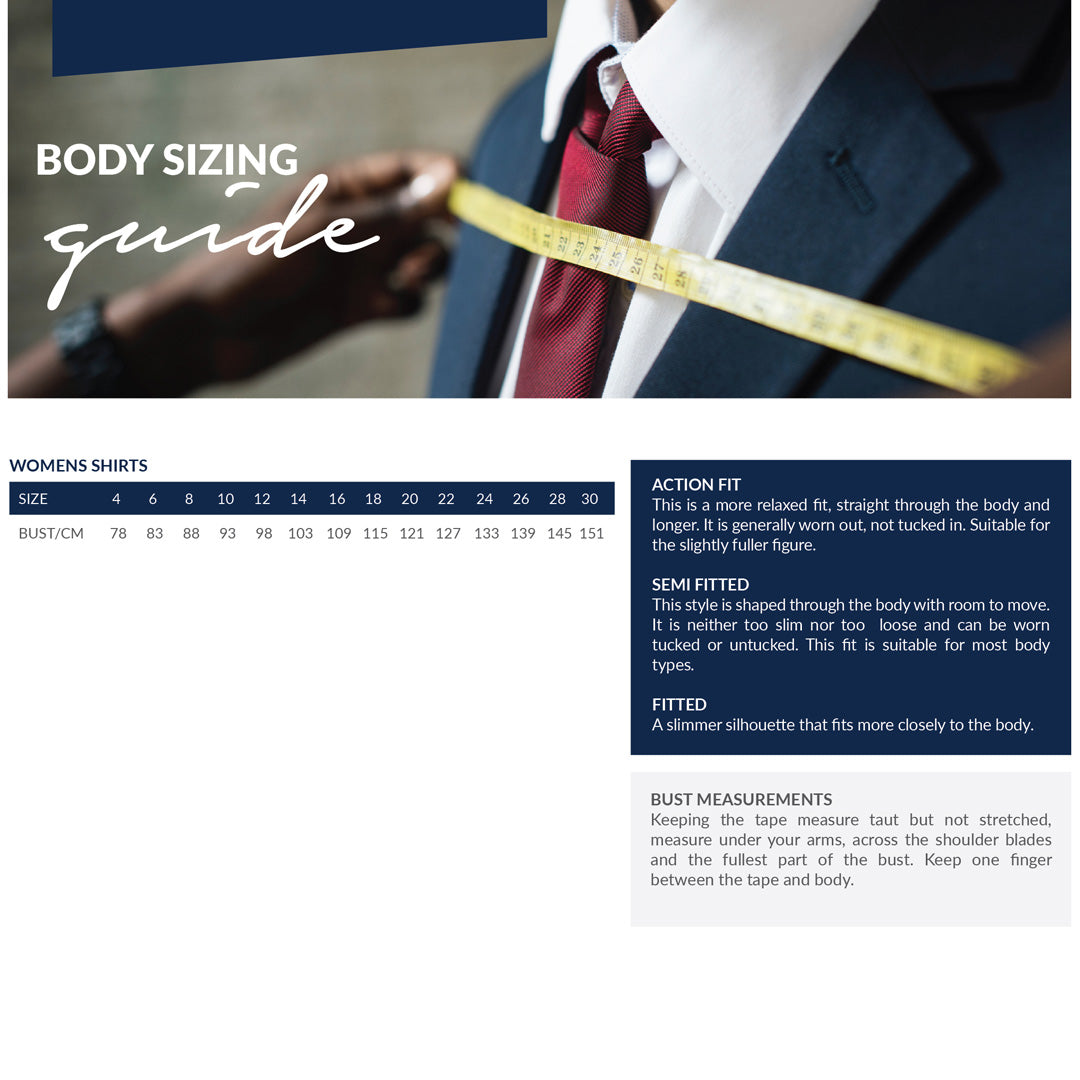 House of Uniforms The Ezylin Shirt | Ladies | Short Sleeve City Collection