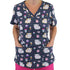 House of Uniforms The V Neck Printed Scrub Top | Ladies Maevn