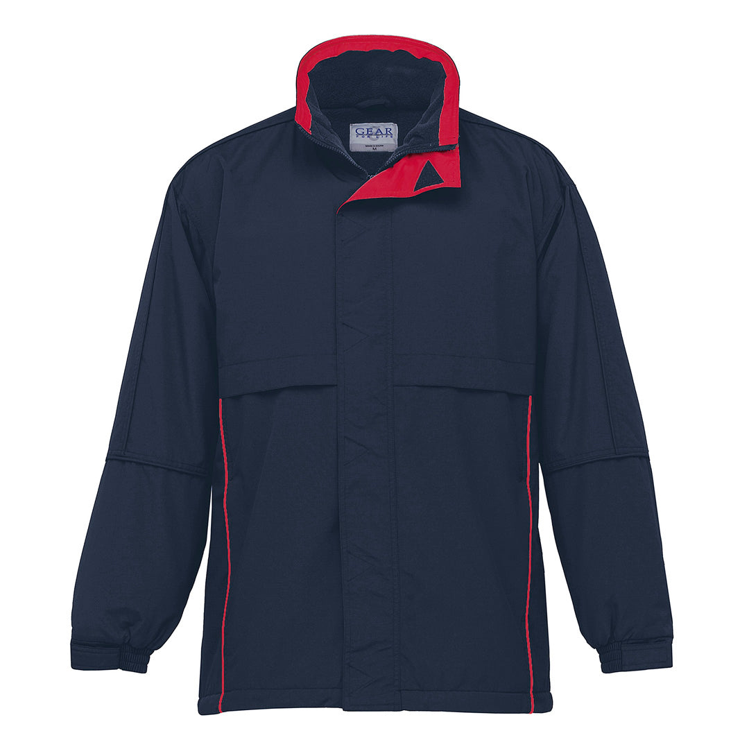 House of Uniforms The Basecamp Anorak | Adults Gear for Life Navy/Red