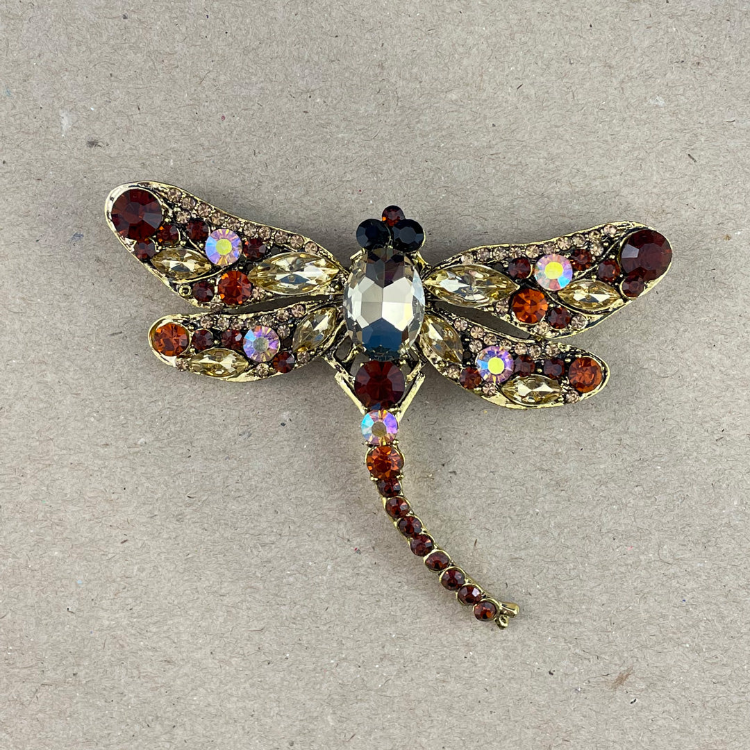 House of Uniforms Dragon Fly Delilah | Brooch House of Uniforms Gold