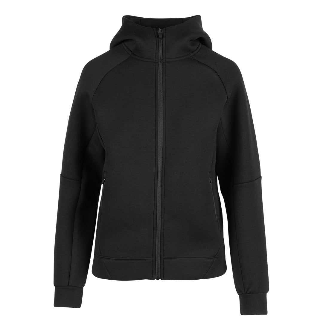 House of Uniforms The Meta Fleece Hoodie | Ladies Ramo Black