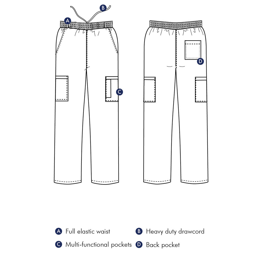 House of Uniforms The Active Scrub Pant | Adults City Collection