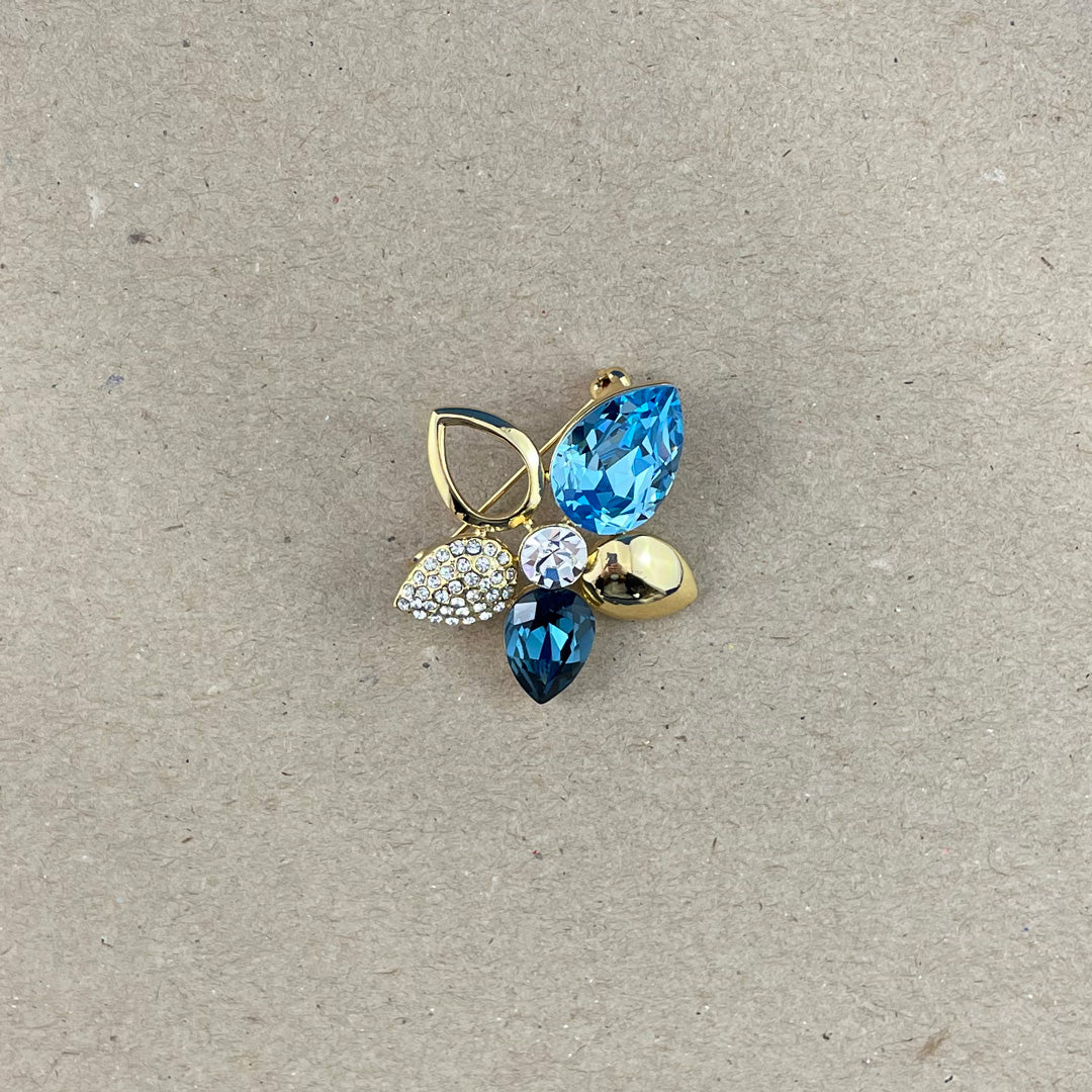 House of Uniforms Flower Fiona | Brooch House of Uniforms Gold