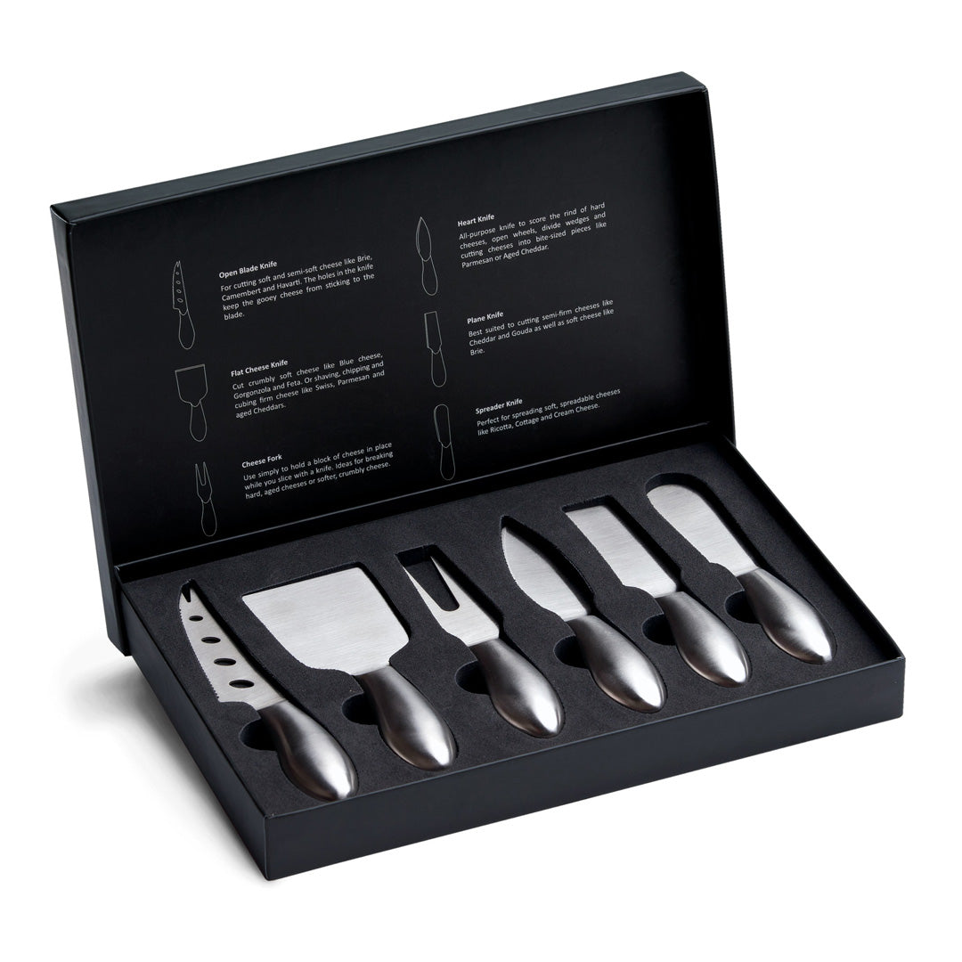 House of Uniforms The Formaggio Cheese Knife Set | 6 Pieces Po 'Di Fame