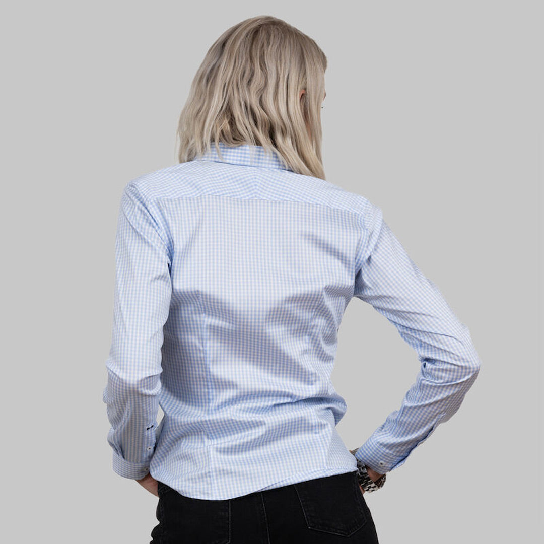 House of Uniforms The Yellow Bow 53 Shirt | Ladies | Long Sleeve James Harvest