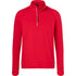 House of Uniforms The 1/4 Zip Sports Top | Mens James & Nicholson Red
