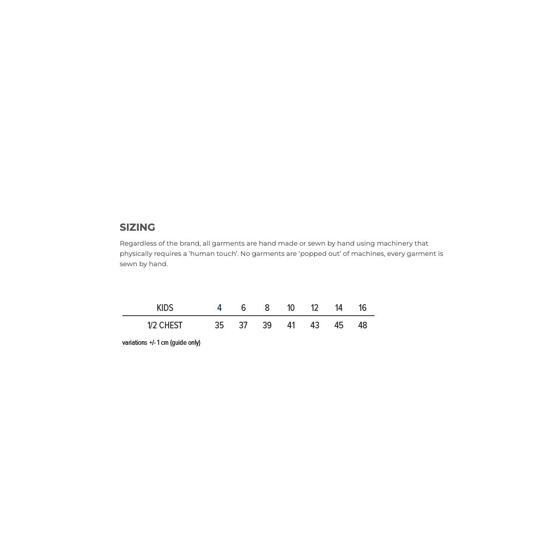 House of Uniforms The Tasman Singlet | Kids | Mixed Base Aussie Pacific