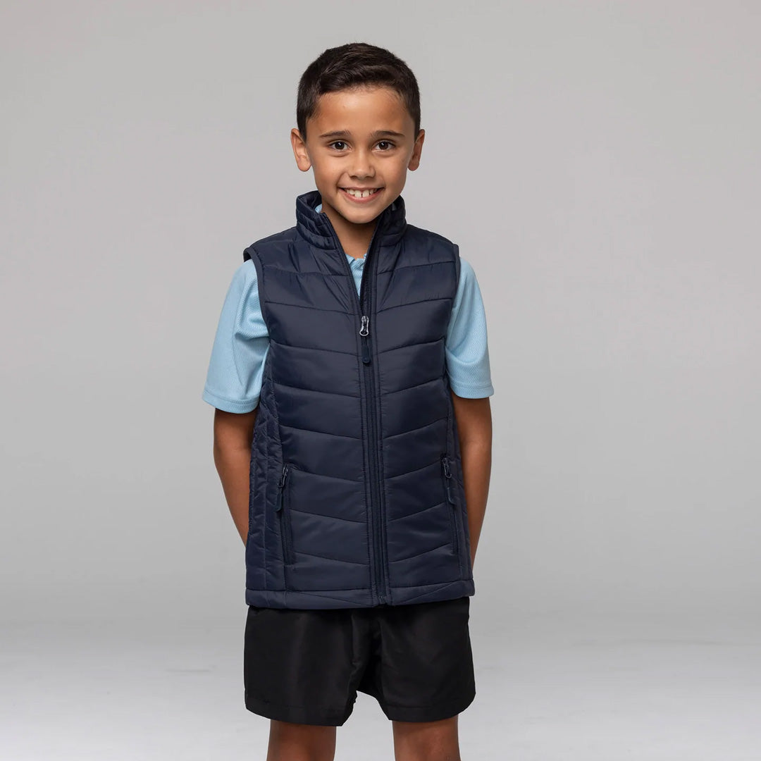 House of Uniforms The Snowy Puffer Vest | Kids Aussie Pacific