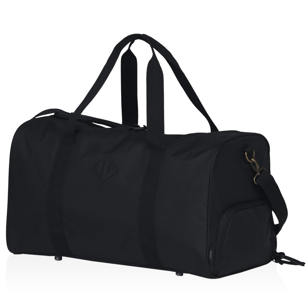 House of Uniforms The Konnect Duffle | 42 Litres Smpli Black