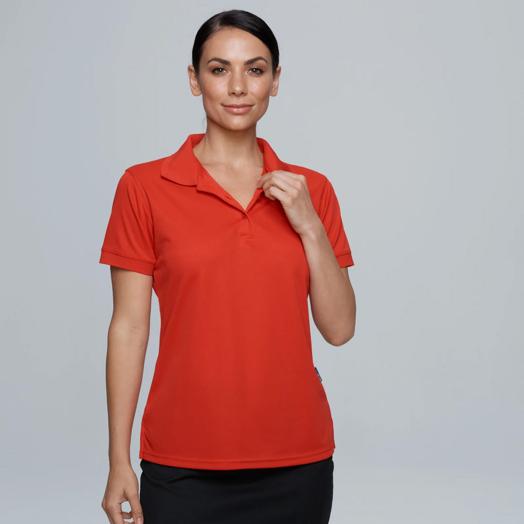 House of Uniforms The Lachlan Polo | Ladies | Short Sleeve Aussie Pacific
