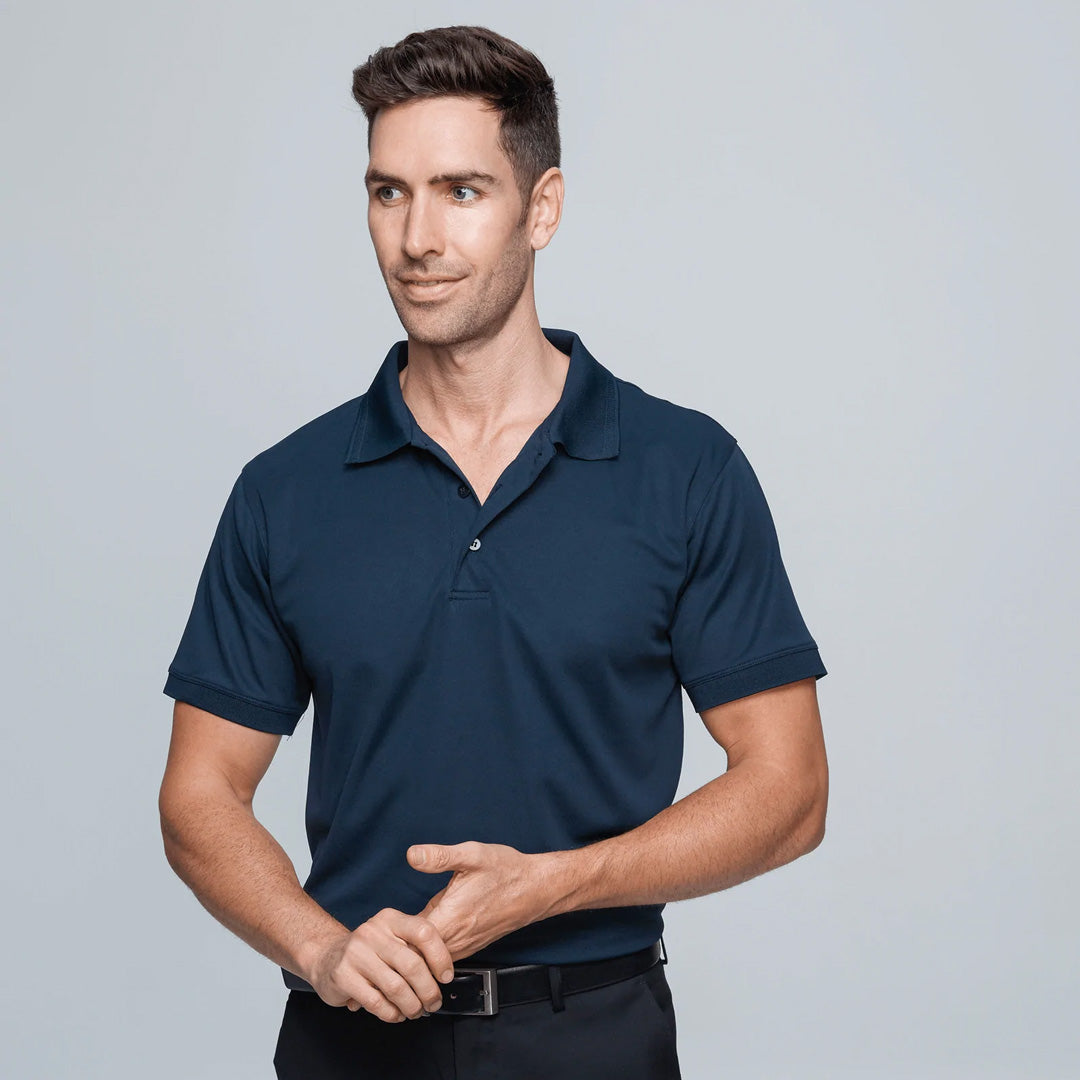 House of Uniforms The Lachlan Polo | Mens | Short Sleeve Aussie Pacific