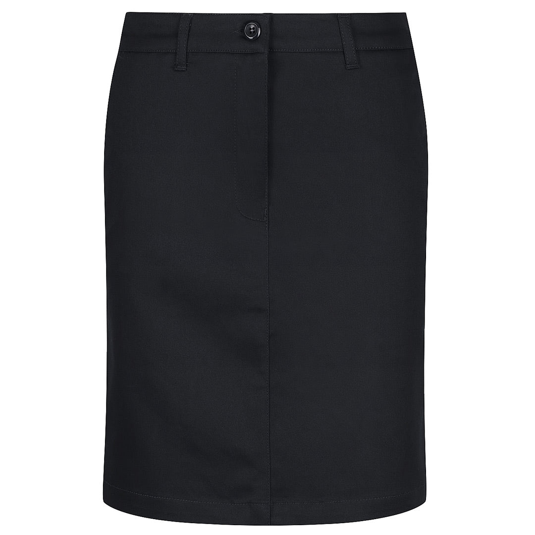 House of Uniforms The Lily Chino Skirt Identitee Black