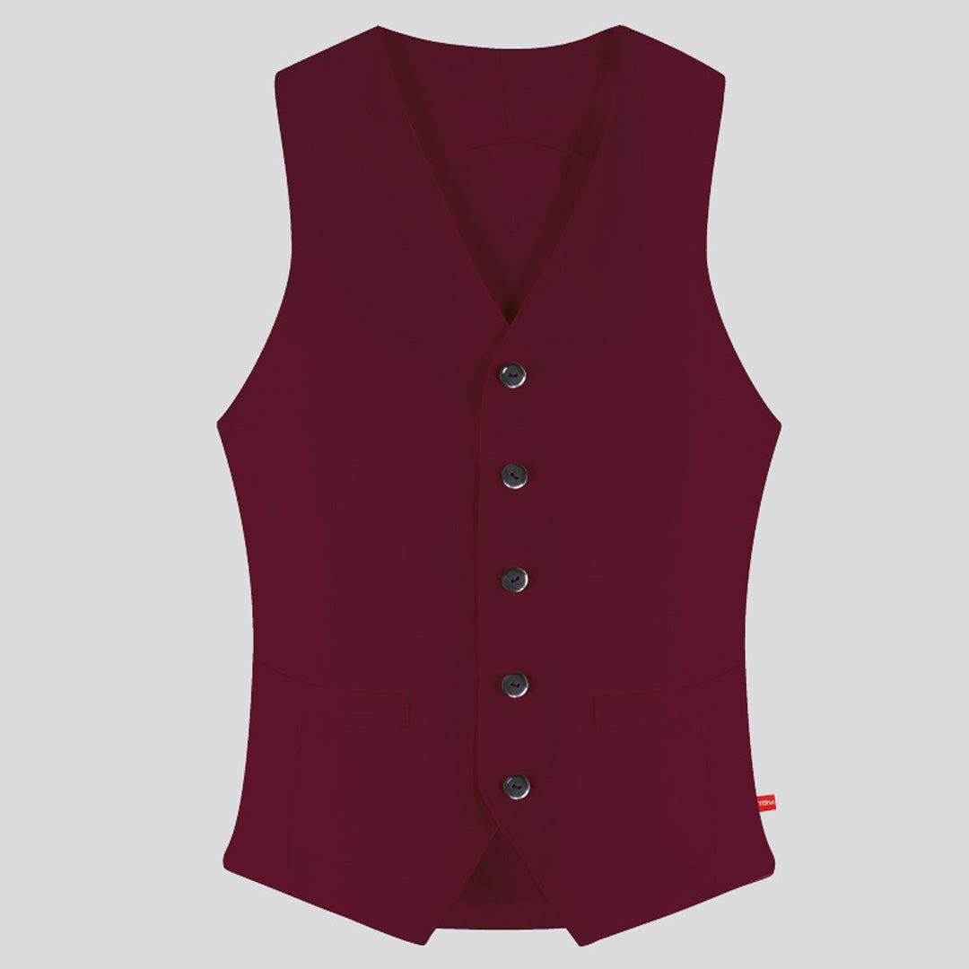 House of Uniforms The Marvin Vest | Adults Toma Bordeaux