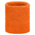 House of Uniforms The Terry Wristband | Regular | Unisex | 2 Pack Myrtle Beach Orange