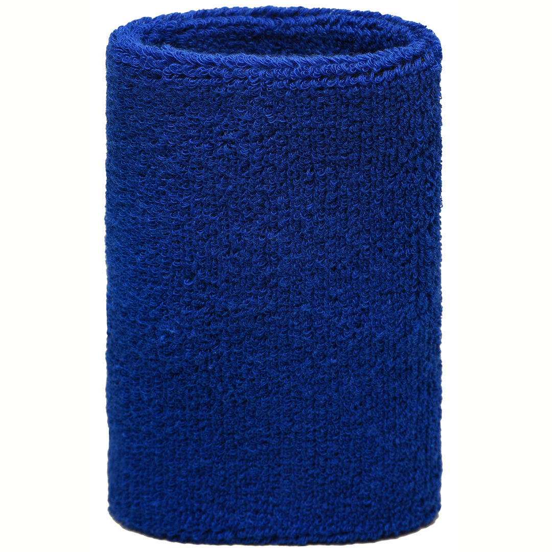 House of Uniforms The Terry Wristband | Wide | Unisex | 2 Pack Myrtle Beach Royal
