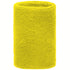 House of Uniforms The Terry Wristband | Wide | Unisex | 2 Pack Myrtle Beach Yellow