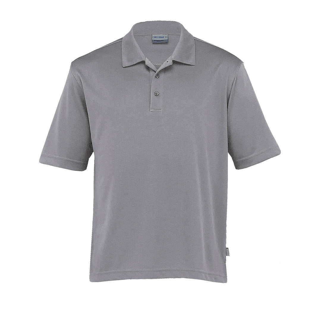 House of Uniforms The Dri Gear Axis Polo | Mens Gear for Life Aluminium