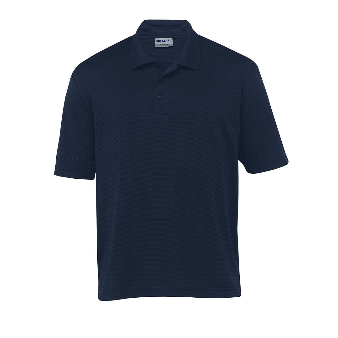 House of Uniforms The Dri Gear Ottoman Lite Polo | Mens Gear for Life Navy