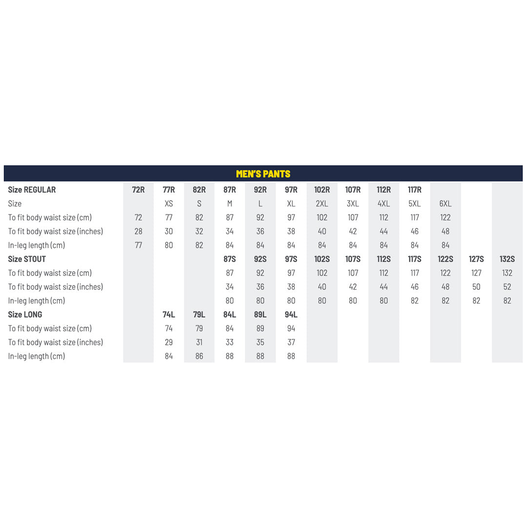 House of Uniforms The Taped Biomotion Two Toned Pant | Mens Bisley