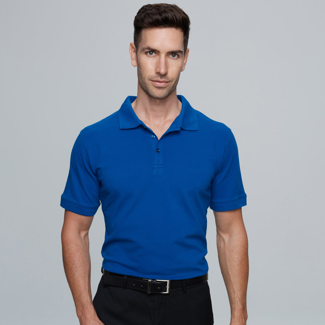 House of Uniforms The Claremont Polo | Mens | Short Sleeve Aussie Pacific