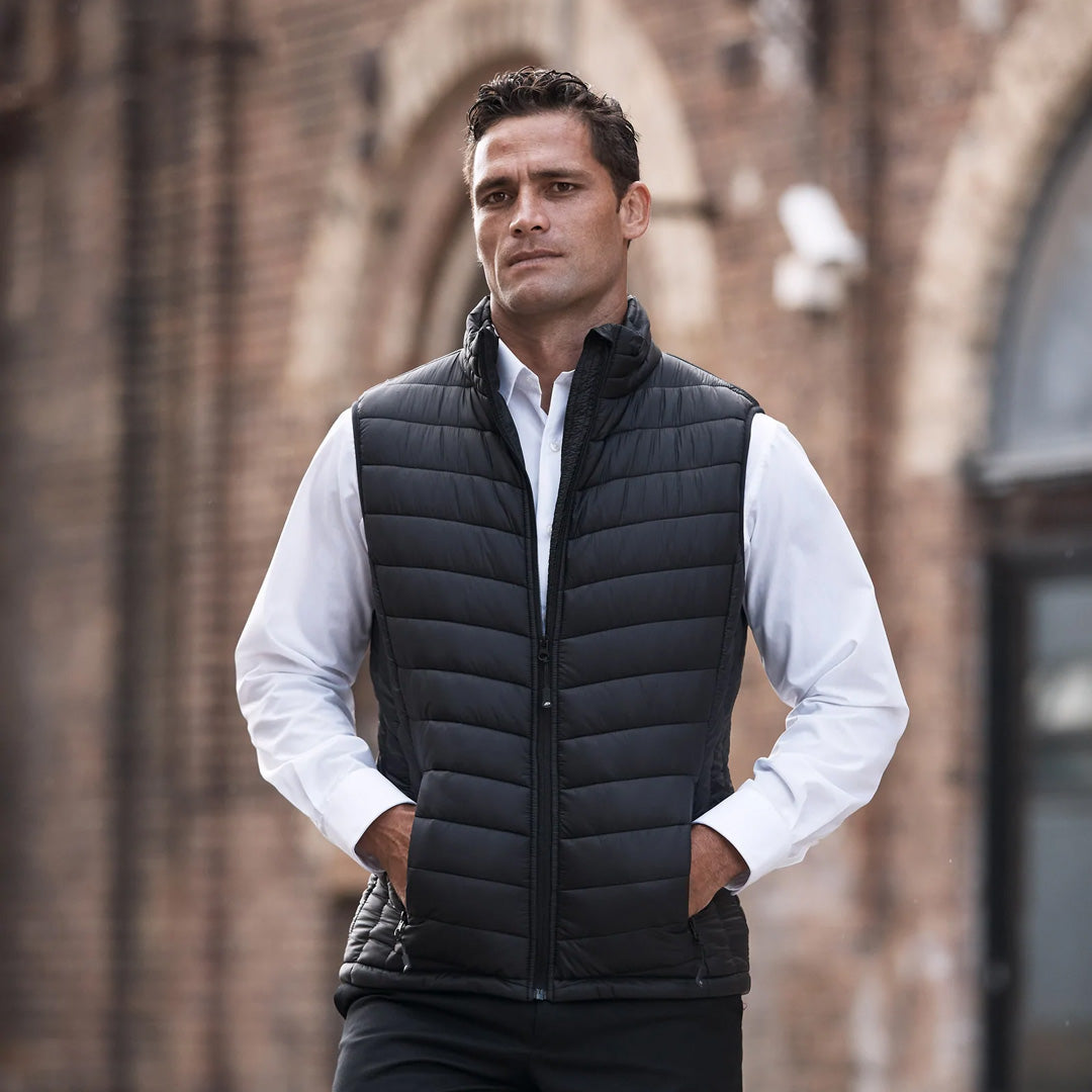 House of Uniforms The Snowy Puffer Vest | Mens Aussie Pacific