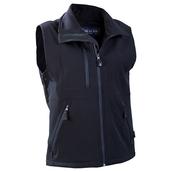 House of Uniforms The Montana Vest | Mens James Harvest Navy