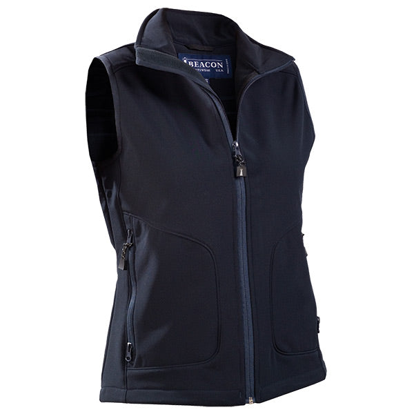 House of Uniforms The Morgan Vest | Ladies James Harvest Navy