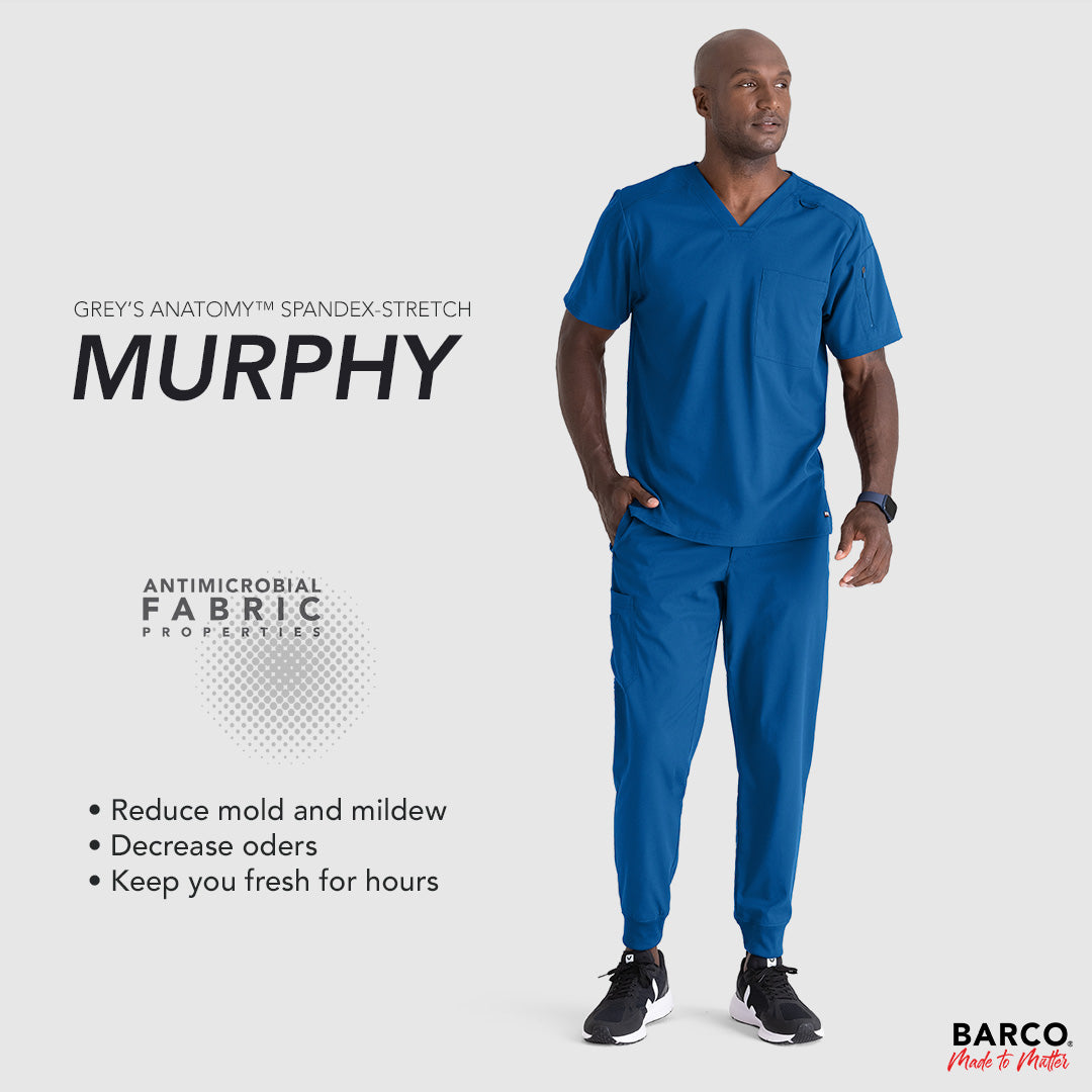 House of Uniforms The Murphy Scrub Jogger Pant | Mens | Regular | Greys Anatomy Greys Anatomy by Barco