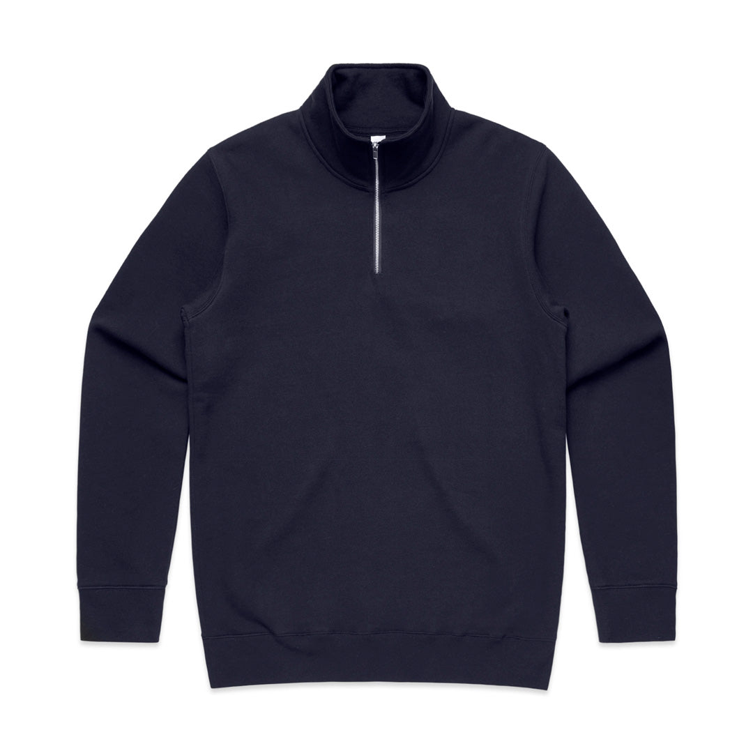 House of Uniforms The Half Zip Crew | Mens | Pullover AS Colour Navy