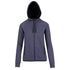House of Uniforms The Bonded Fleece Hoodie | Ladies Ramo Navy Marle