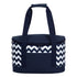 House of Uniforms The Oasis Chevron Cooler Bag Po 'Di Fame Navy/White
