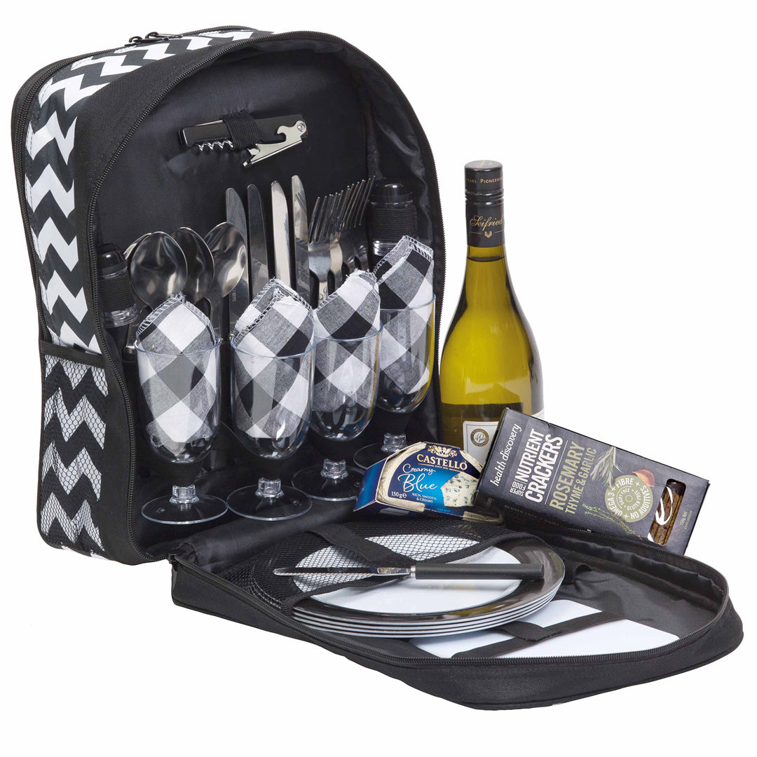 House of Uniforms The Oasis 4 Person Picnic Set Po 'Di Fame