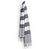 House of Uniforms The Patara Turkish Towel Po 'Di Fame Black/White