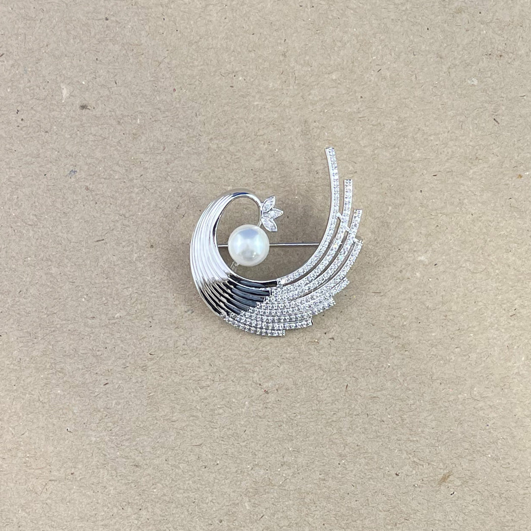 House of Uniforms Peacock Pearl | Brooch House of Uniforms One Size