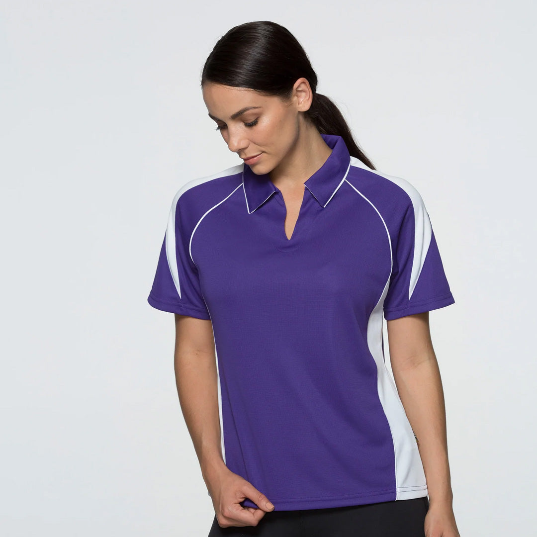 House of Uniforms The Premier Polo | Plus | Ladies Aussie Pacific