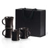 House of Uniforms The Quartetto Espresso Set Po 'Di Fame Black