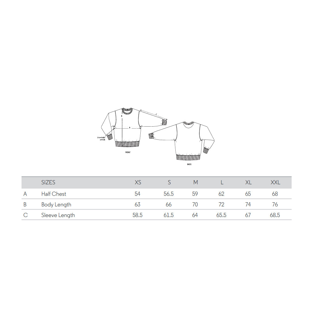 House of Uniforms The Radder Dip Dye Crew Neck Jumper | Unisex Stanley Stella