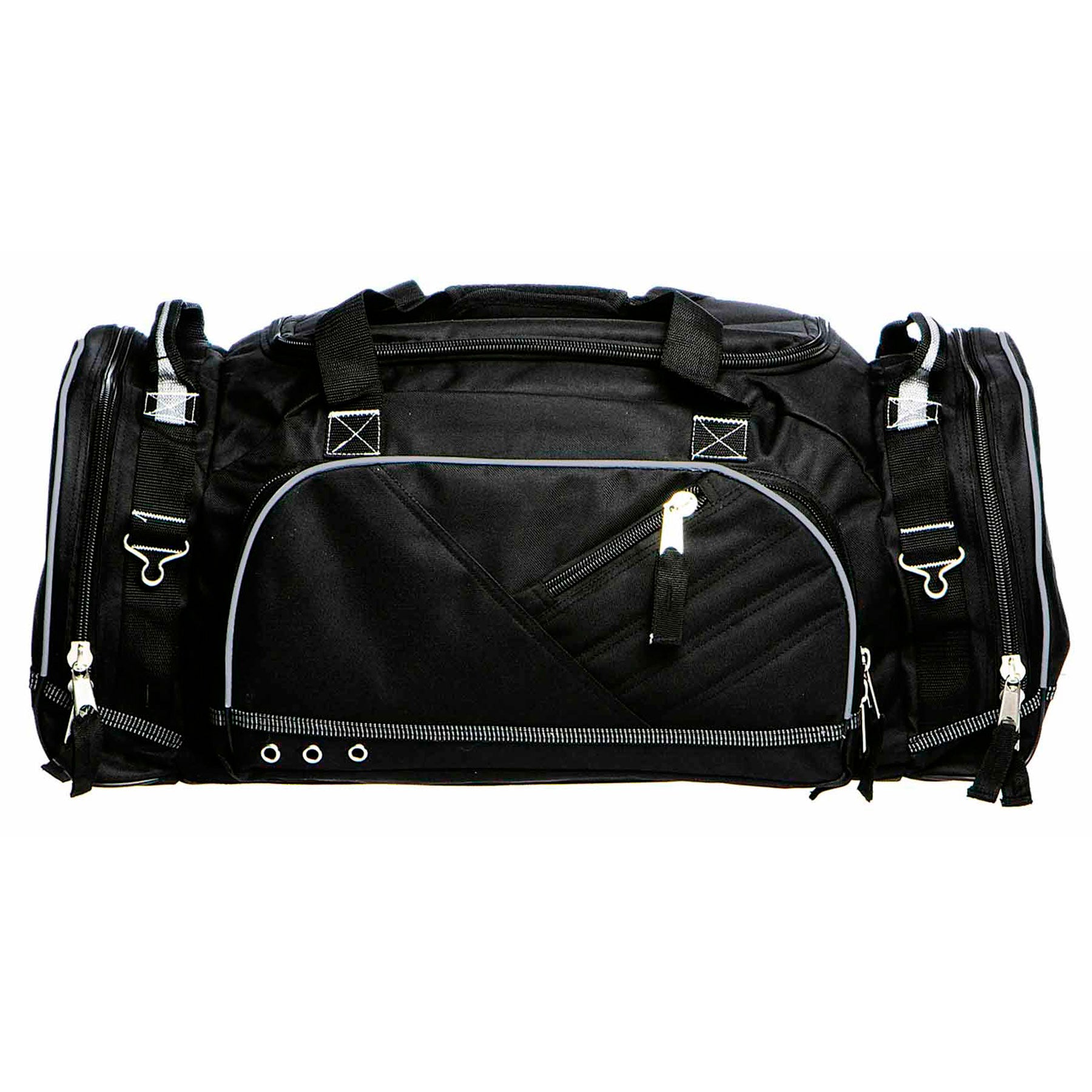 House of Uniforms The Recon Sports Duffle Bag Gear for Life Black