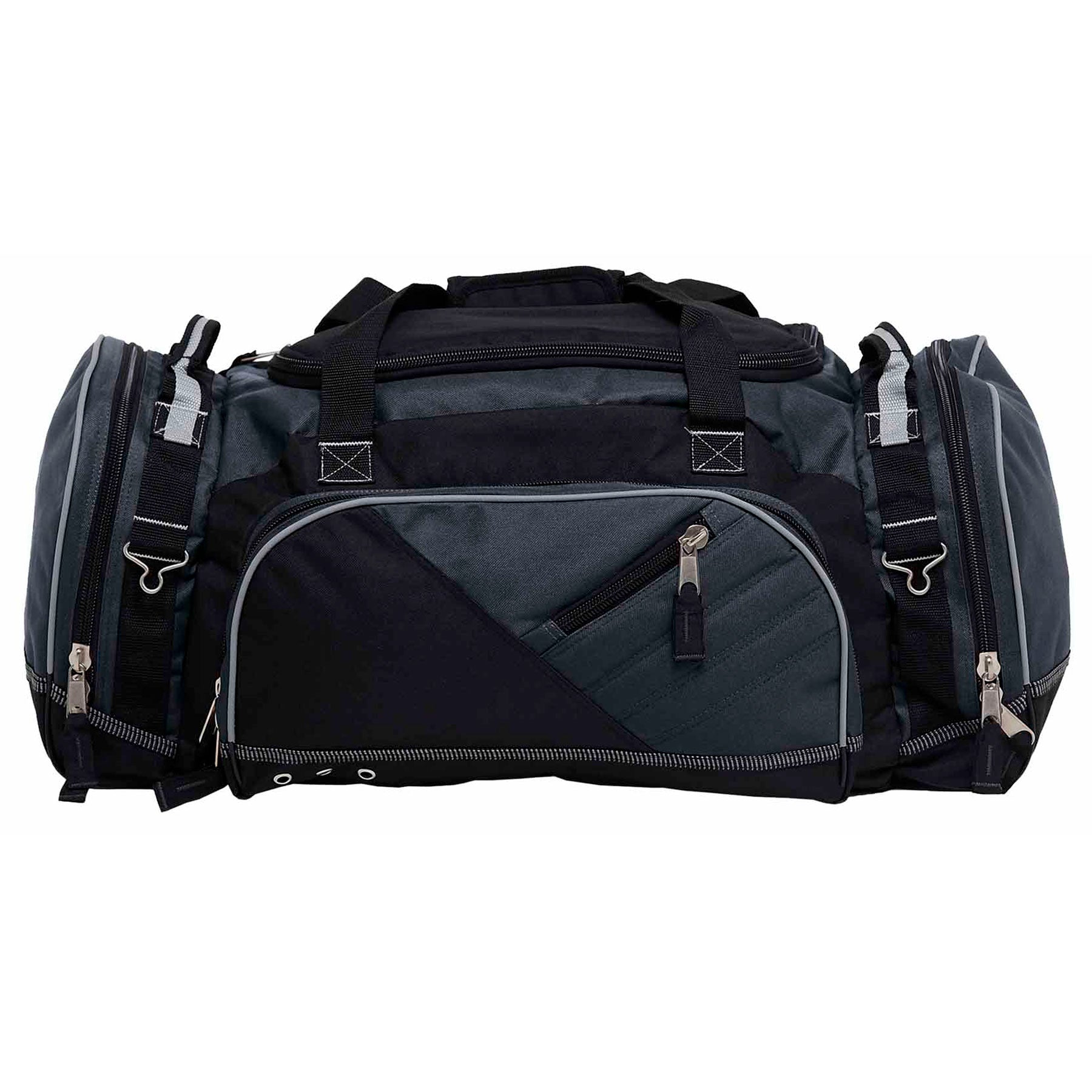 House of Uniforms The Recon Sports Duffle Bag Gear for Life Charcoal/Black