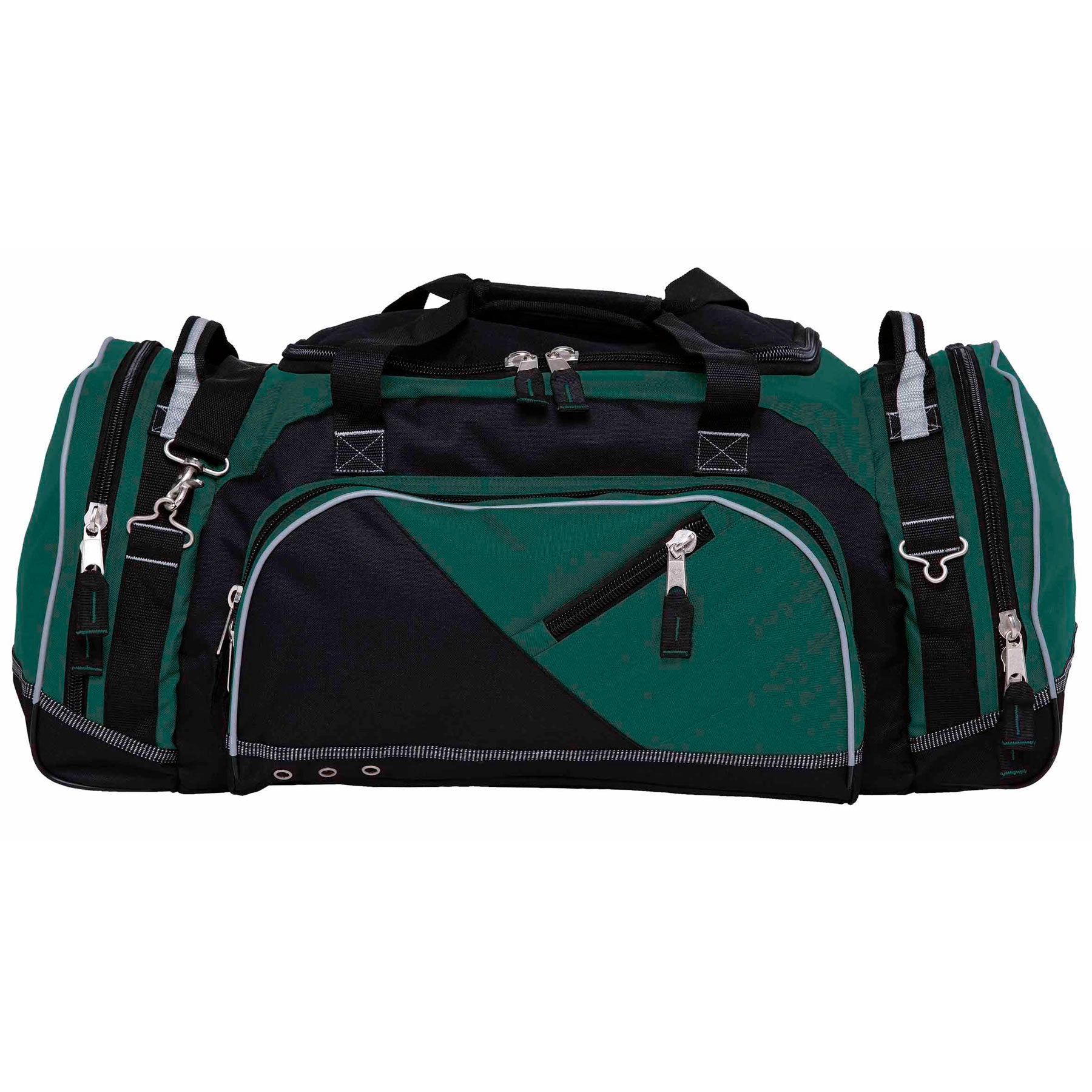 House of Uniforms The Recon Sports Duffle Bag Gear for Life Green/Black