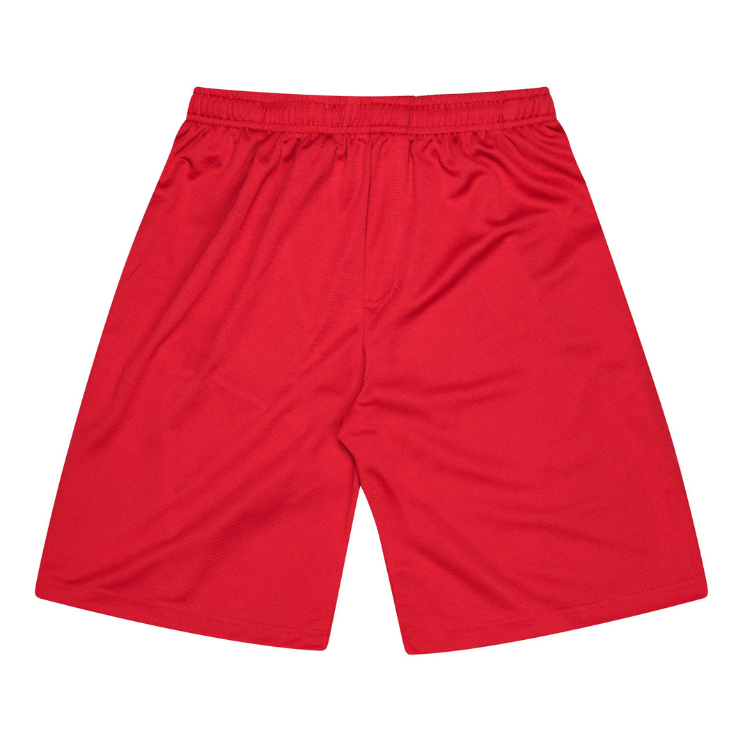 House of Uniforms The Botany Sport Shorts | Mens Aussie Pacific Red