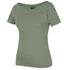 House of Uniforms The Boat Neck Tee | Short Sleeve | Ladies Jbs Wear Sage