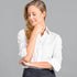 House of Uniforms The Nicholson Shirt | Ladies | Slim Fit | 3/4 Sleeve Gloweave