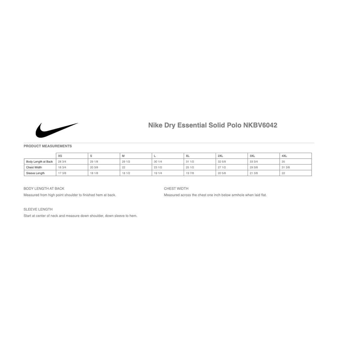 House of Uniforms The Dry Essential Solid Polo | Short Sleeve | Mens Nike