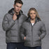 House of Uniforms The Invert Puffa Jacket | Unisex Smpli Grey Marle