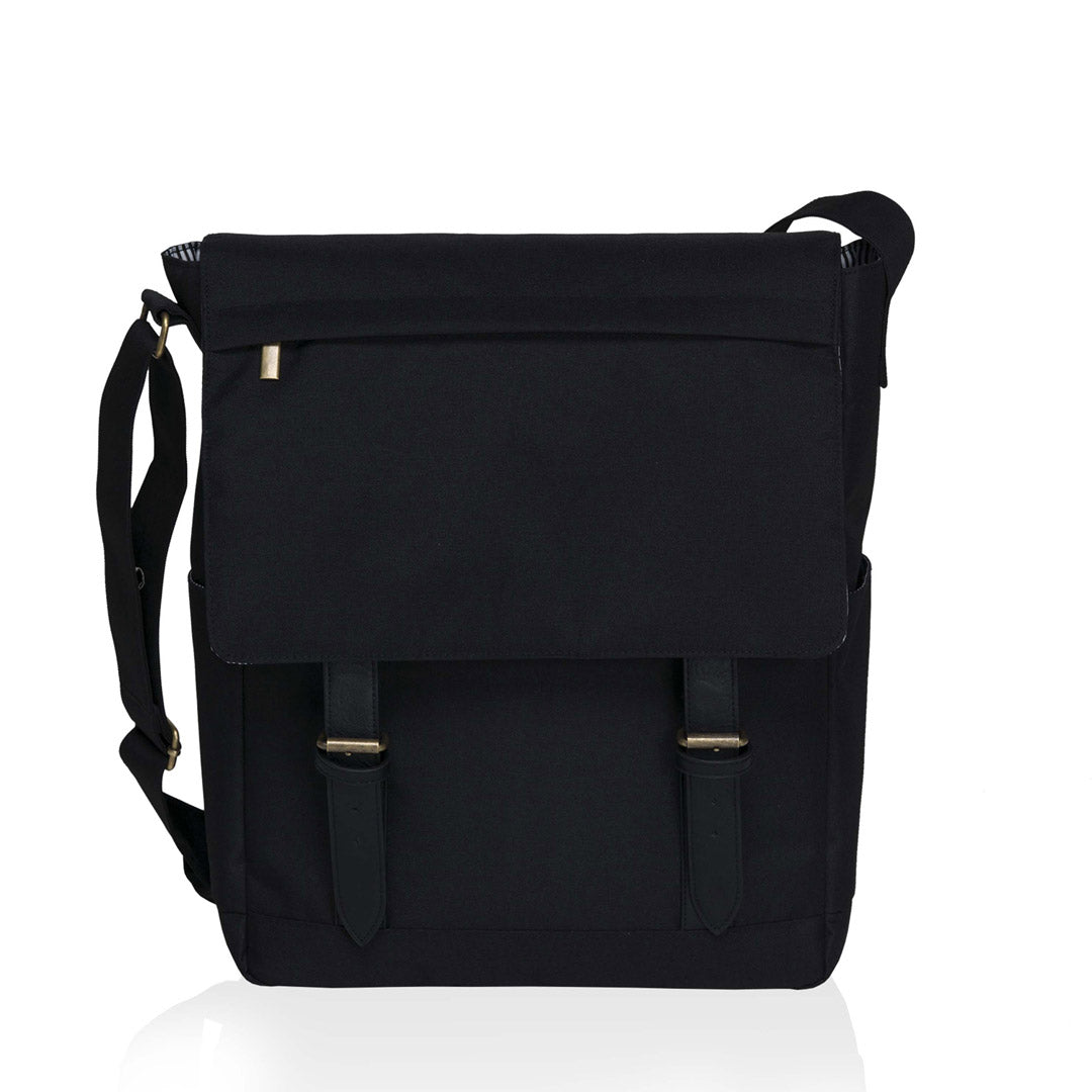 House of Uniforms The Cross Over Messenger Bag Smpli Black