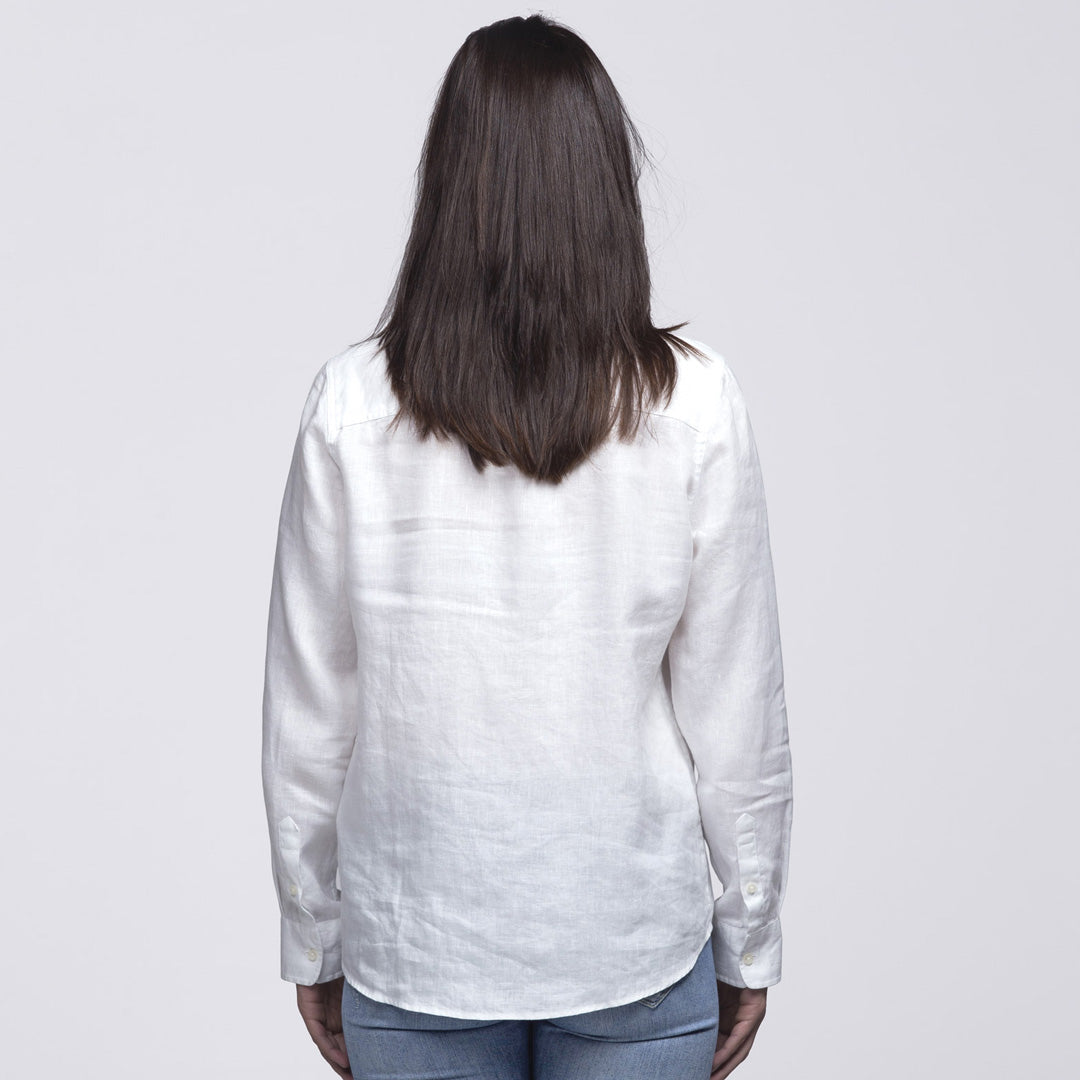 House of Uniforms The Linen Shirt | Ladies | Long Sleeve Smpli