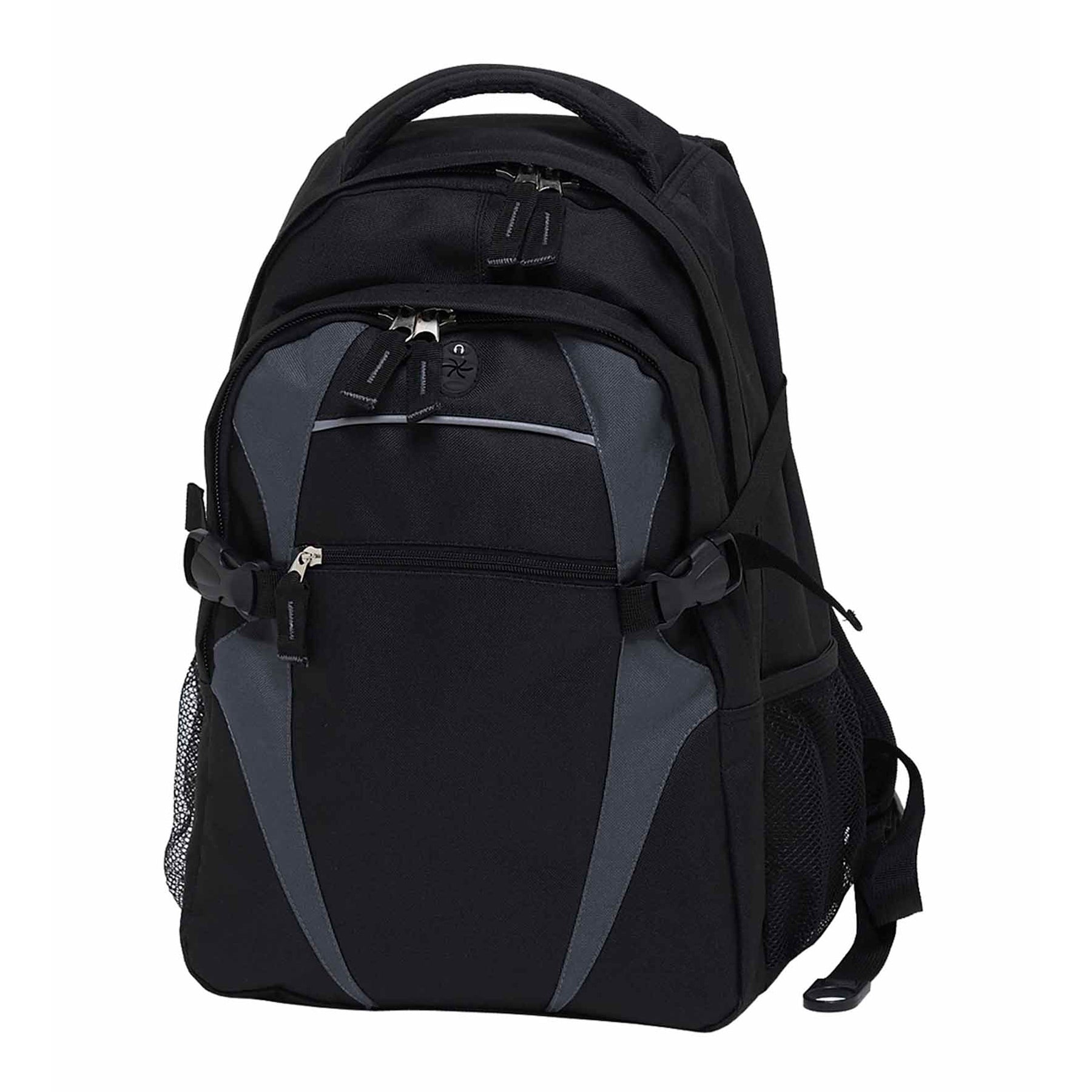 House of Uniforms The Spliced Zenith Backpack Gear for Life Black/Charcoal
