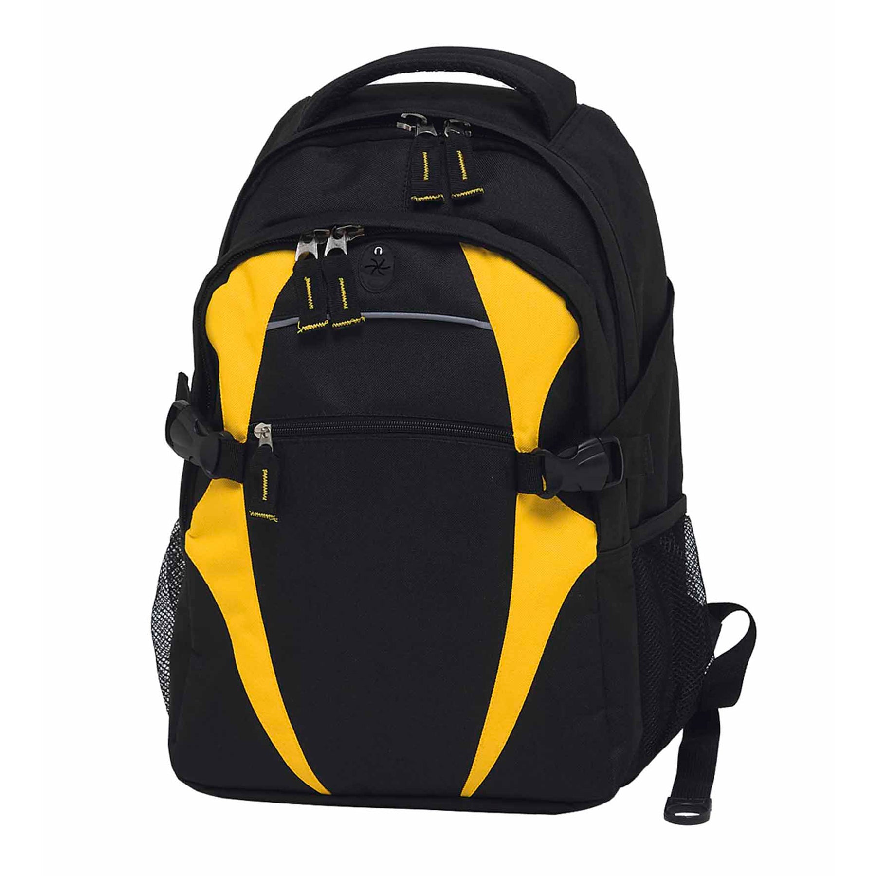 House of Uniforms The Spliced Zenith Backpack Gear for Life Black/Gold