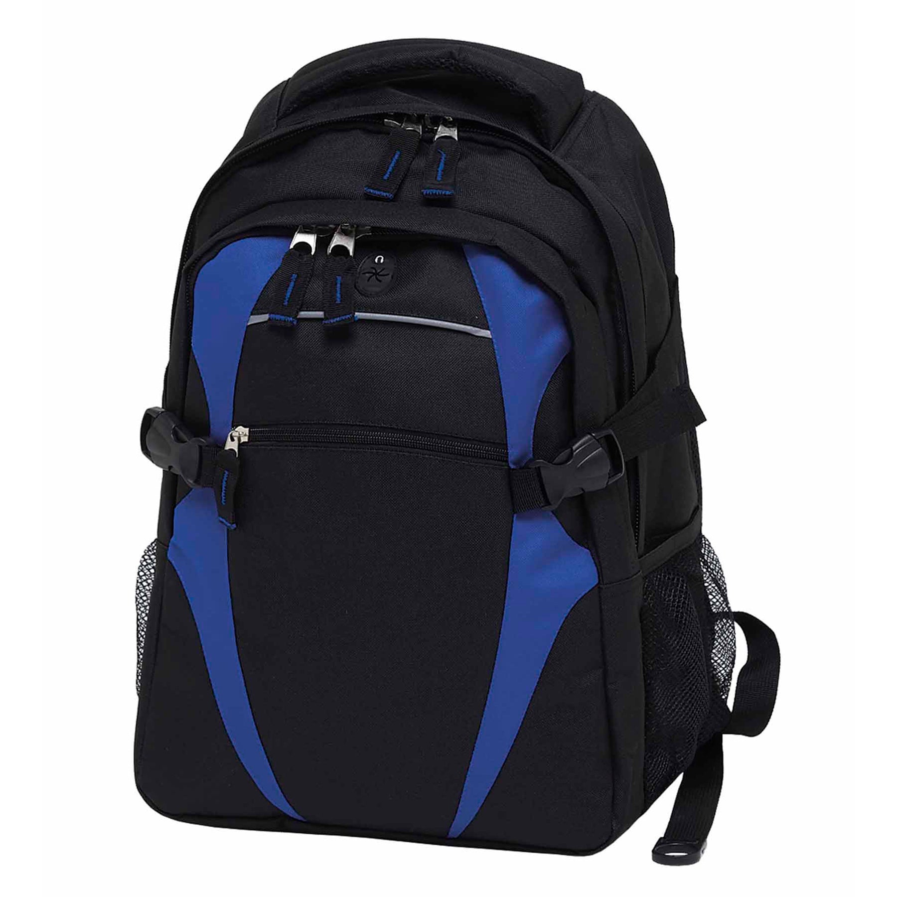 House of Uniforms The Spliced Zenith Backpack Gear for Life Black/Royal